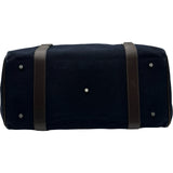 エルメス HERMES アリオン・カバス □N刻 ネイビー/ブラウン シルバー金具 エバーカラー/トワル メンズ トートバッグ