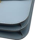 エルメス HERMES コンスタンス3ミニ W刻 ブルーラン ゴールド金具 スイフト レディース ショルダーバッグ