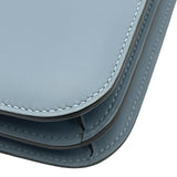 エルメス HERMES コンスタンス3ミニ W刻 ブルーラン ゴールド金具 スイフト レディース ショルダーバッグ