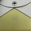 エルメス HERMES カルヴィ デュオ ヴェルソ W刻印 ナタ/ジョーヌブルジョン シルバー金具 ヴェルソ/エプソン レディース コインケース