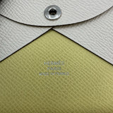 エルメス HERMES カルヴィ デュオ ヴェルソ W刻印 ナタ/ジョーヌブルジョン シルバー金具 ヴェルソ/エプソン レディース コインケース