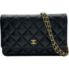 シャネル CHANEL マトラッセ チェーンウォレット AP0250 ブラック ゴールド金具 ラム レディース ショルダーバッグ