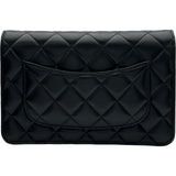 シャネル CHANEL マトラッセ チェーンウォレット AP0250 ブラック ゴールド金具 ラム レディース ショルダーバッグ