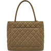 シャネル CHANEL 復刻トート A01804 8番台 ベージュ ゴールド金具 キャビアスキン レディース ハンドバッグ
