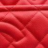シャネル CHANEL マトラッセチェーントート A67921 20番台 ピンク シルバー金具 キャビアスキン レディース トートバッグ
