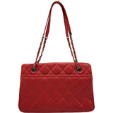 シャネル CHANEL マトラッセチェーントート A67921 20番台 ピンク シルバー金具 キャビアスキン レディース トートバッグ