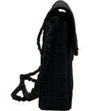 シャネル CHANEL ニュートラベルラインチェーンワンショルダー A15316 6番台 ブラック ブラック金具 ナイロンジャガード レディース ショルダーバッグ