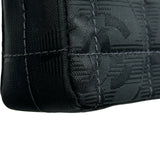 シャネル CHANEL ニュートラベルラインチェーンワンショルダー A15316 6番台 ブラック ブラック金具 ナイロンジャガード レディース ショルダーバッグ