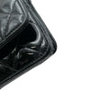 シャネル CHANEL マトラッセ チェーンウォレット A33814 15番台 ブラック シルバー金具 エナメル レディース ショルダーバッグ