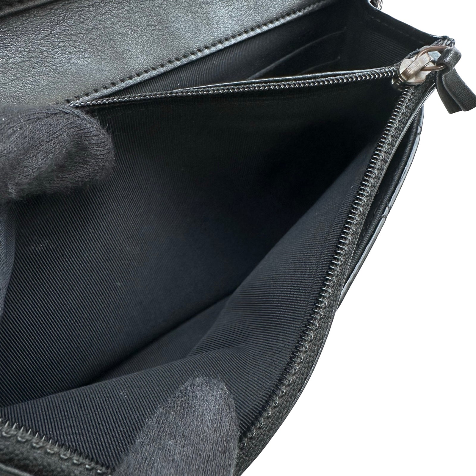 シャネル CHANEL マトラッセ チェーンウォレット A33814 15番台