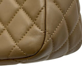 シャネル CHANEL マトラッセココボールスモールホーボー AS3259 ベージュ ゴールド金具 ラム レディース ショルダーバッグ