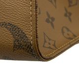 ルイ・ヴィトン LOUIS VUITTON オンザゴーMM M45321 ブラウン ジャイアント・リバース レディース トートバッグ