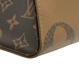 ルイ・ヴィトン LOUIS VUITTON オンザゴーMM M45321 ブラウン ジャイアント・リバース レディース トートバッグ