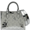 ルイ・ヴィトン LOUIS VUITTON オンザゴーPM M26373 シルバー ミロワール レディース ハンドバッグ