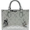 ルイ・ヴィトン LOUIS VUITTON オンザゴーPM M26373 シルバー ミロワール レディース ハンドバッグ