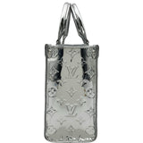 ルイ・ヴィトン LOUIS VUITTON オンザゴーPM M26373 シルバー ミロワール レディース ハンドバッグ