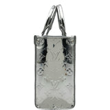 ルイ・ヴィトン LOUIS VUITTON オンザゴーPM M26373 シルバー ミロワール レディース ハンドバッグ