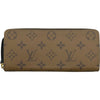 ルイ・ヴィトン LOUIS VUITTON ポルトフォイユ・クレマンス M823336 ブラウン モノグラム・リバース レディース 長財布