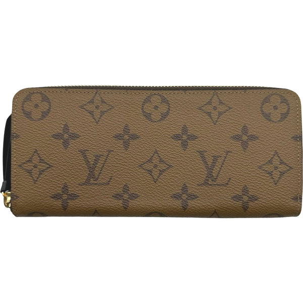 【極美品】ルイヴィトン モノグラム ポルトフォイユ クレマンス 長財布 ブラウン ルイ・ヴィトン LOUIS VUITTON ポルトフォイユ・クレマンス M823336