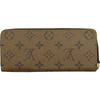 ルイ・ヴィトン LOUIS VUITTON ポルトフォイユ・クレマンス M823336 ブラウン モノグラム・リバース レディース 長財布