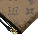 ルイ・ヴィトン LOUIS VUITTON ポルトフォイユ・クレマンス M823336 ブラウン モノグラム・リバース レディース 長財布