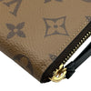 ルイ・ヴィトン LOUIS VUITTON ポルトフォイユ・クレマンス M823336 ブラウン モノグラム・リバース レディース 長財布