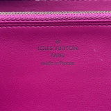 ルイ・ヴィトン LOUIS VUITTON ポルトフォイユ・コメット M63102 ノワール/ホットピンク レザー レディース 長財布
