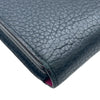 ルイ・ヴィトン LOUIS VUITTON ポルトフォイユ・コメット M63102 ノワール/ホットピンク レザー レディース 長財布