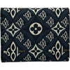 ルイ・ヴィトン LOUIS VUITTON ポルトフォイユ・ヴィクトリーヌ SINCE 1854 M80211 ブルー ジャガード ユニセックス 二つ折り財布
