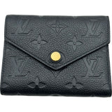 ルイ・ヴィトン LOUIS VUITTON ポルトフォイユ・ヴィクトリーヌ M64060 ノワール アンプラント メンズ 三つ折り財布