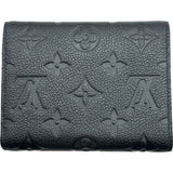 ルイ・ヴィトン LOUIS VUITTON ポルトフォイユ・ヴィクトリーヌ M64060 ノワール アンプラント メンズ 三つ折り財布