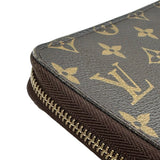 ルイ・ヴィトン LOUIS VUITTON ジッピー・オーガナイザー M60035 ブラウン/グルーム/ヴェール モノグラム レディース 長財布