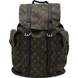 ルイ・ヴィトン LOUIS VUITTON クリストファー MM M43735 ブラウン モノグラム メンズ リュック・デイパック