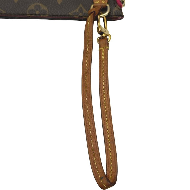 ルイ・ヴィトン LOUIS VUITTON ネヴァーフル用 ポーチ ブラウン