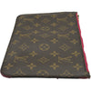 ルイ・ヴィトン LOUIS VUITTON ネヴァーフル用 ポーチ ブラウン/フューシャ モノグラム レディース ポーチ