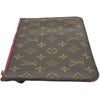 ルイ・ヴィトン LOUIS VUITTON ネヴァーフル用 ポーチ ブラウン/フューシャ モノグラム レディース ポーチ