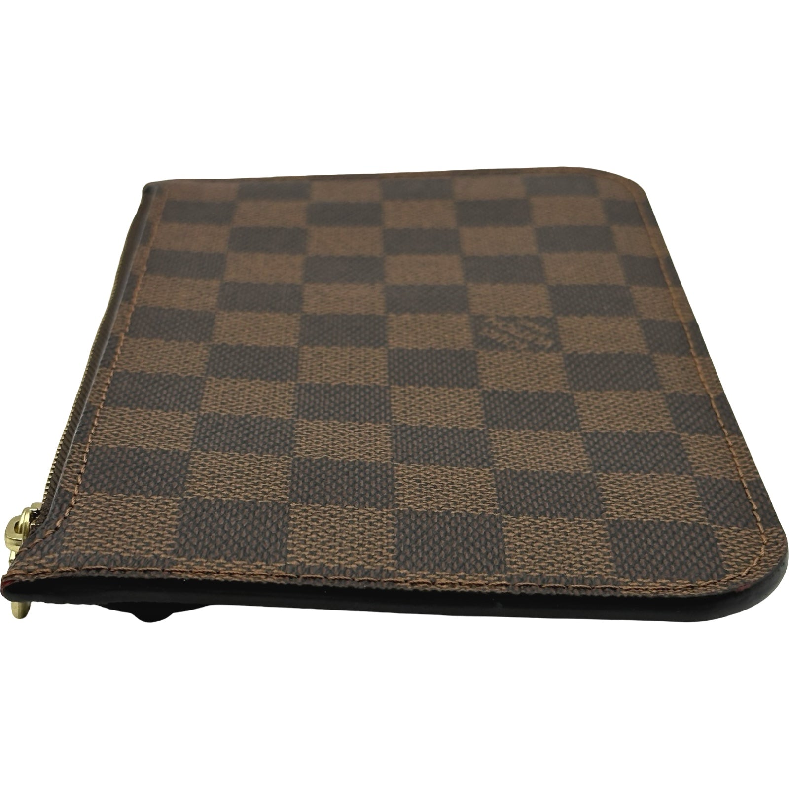 ルイ・ヴィトン LOUIS VUITTON ネヴァーフル用 ポーチ ブラウン ダミエ 