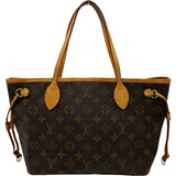ルイ・ヴィトン LOUIS VUITTON ネヴァーフルPM M40155 ブラウン モノグラム レディース トートバッグ