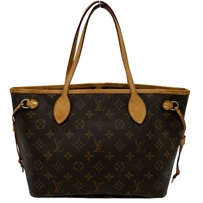 Louis Vuitton トートバッグ ダークブラウン ルイ・ヴィトン LOUIS VUITTON ネヴァーフルPM M40155 ブラウン