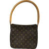 ルイ・ヴィトン LOUIS VUITTON ルーピングMM M51146 ブラウン モノグラム レディース ショルダーバッグ