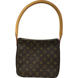 ルイ・ヴィトン LOUIS VUITTON ルーピングMM M51146 ブラウン モノグラム レディース ショルダーバッグ