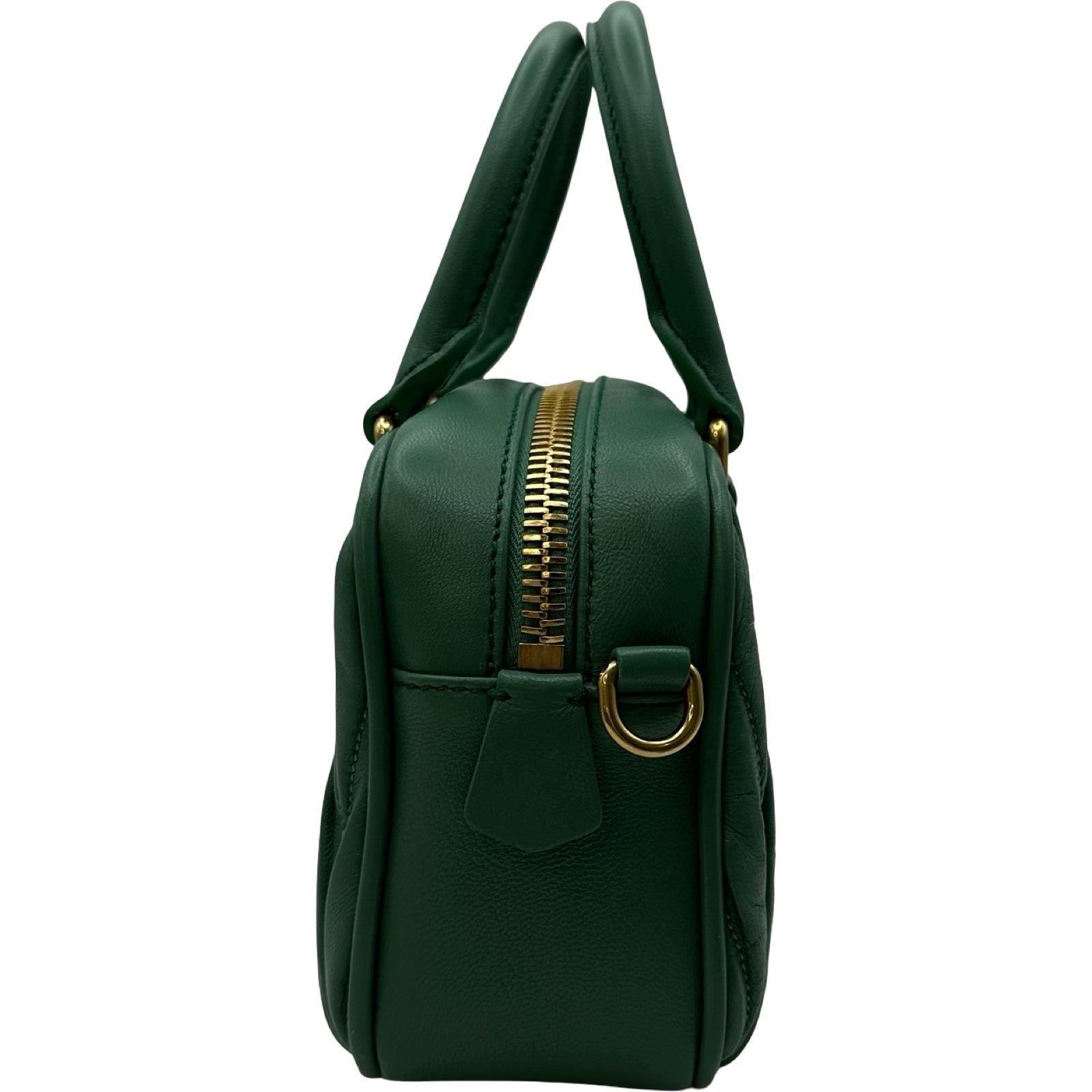 ミュウミュウ miu miu アルカディ マテラッセ バッグ 5BB123 グリーン