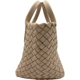 ボッテガ・ヴェネタ BOTTEGA VENETA ミニカバ 2WAY バッグ 781670 ピンク ゴールド金具 ラム レディース ハンドバッグ