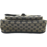 グッチ GUCCI ショルダーバッグ 793823 ネイビー GGキャンバス レディース ショルダーバッグ