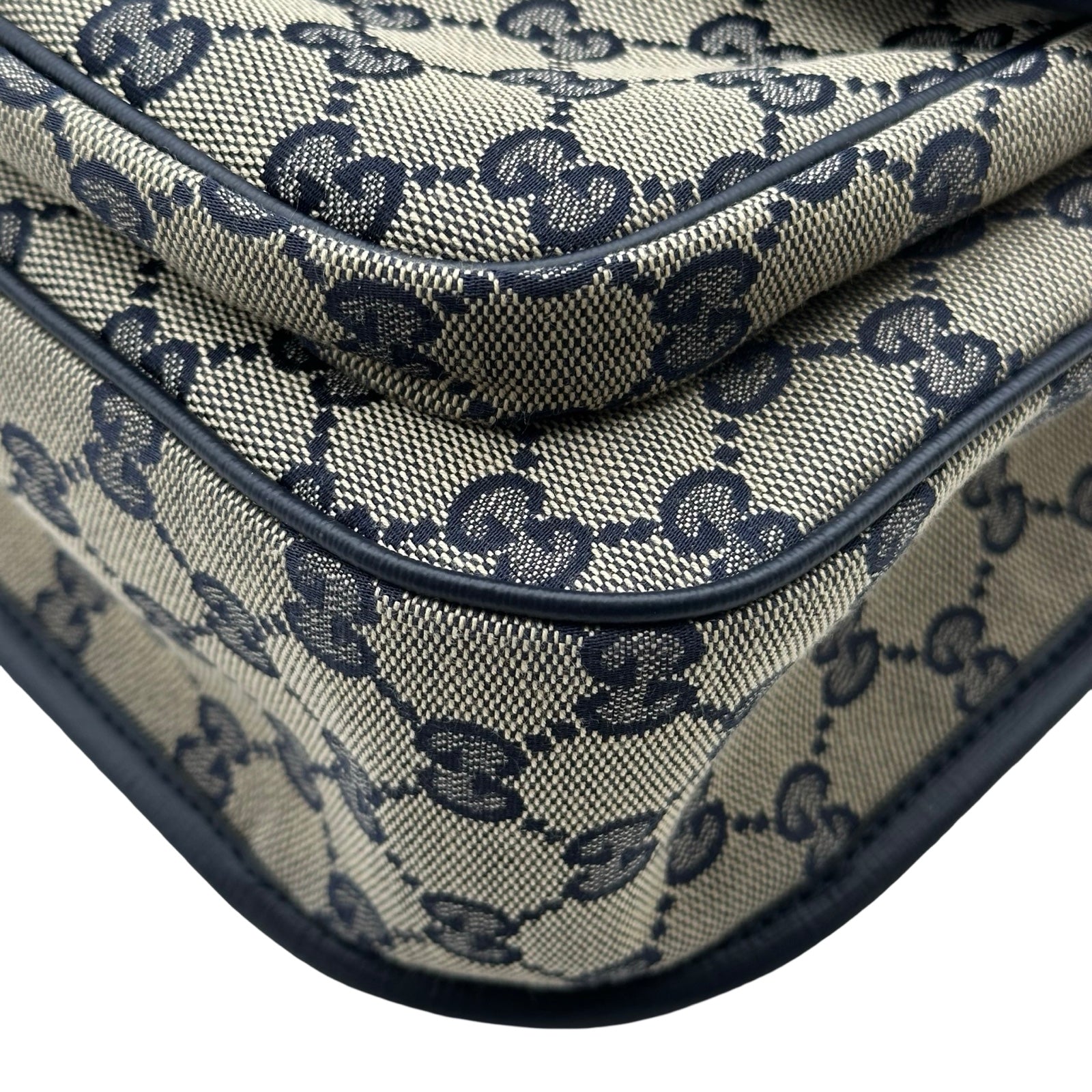 グッチ GUCCI ショルダーバッグ 793823 ネイビー GGキャンバス レディース ショルダーバッグ GUCCI - グッチ GUCCI ショルダーバッグ 793823 ネイビー GGキャンバス