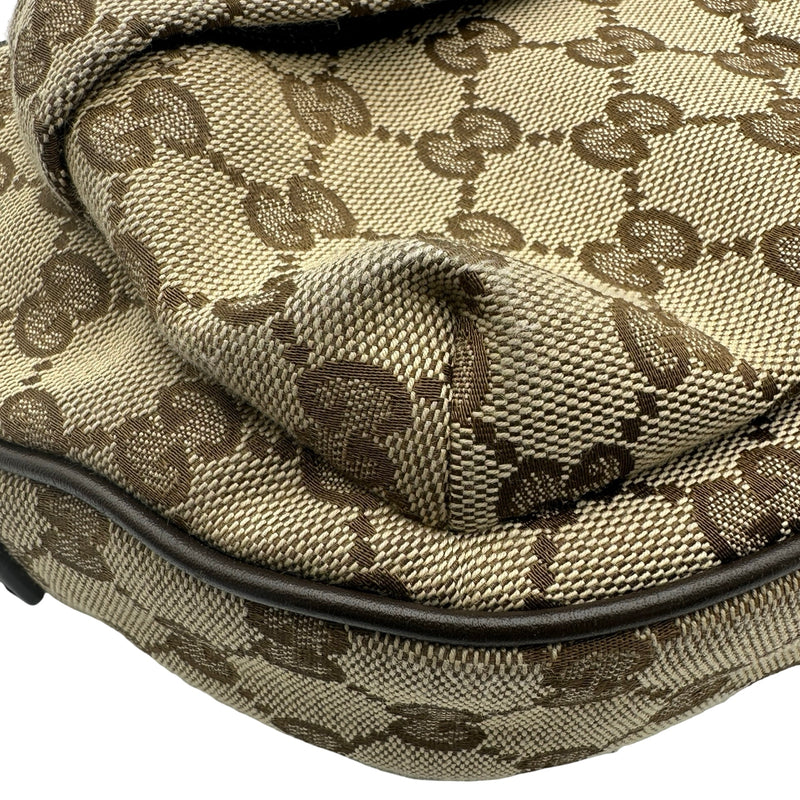 グッチ GUCCI ボディバッグ 802096 ブラウン/ベージュ シルバー金具 GG