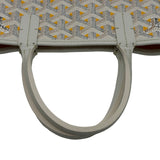 ゴヤール GOYARD ポワティエクレールヴォア ホワイト/イエロー ゴヤールディンキャンバス レディース ショルダーバッグ