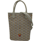 ゴヤール GOYARD ポワティエクレールヴォア ホワイト/イエロー ゴヤールディンキャンバス レディース ショルダーバッグ