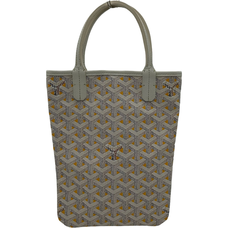 ゴヤール GOYARD ポワティエクレールヴォア ホワイト/イエロー
