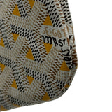 ゴヤール GOYARD ポワティエクレールヴォア ホワイト/イエロー ゴヤールディンキャンバス レディース ショルダーバッグ